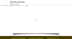 Desktop Screenshot of newlifelandscape.biz